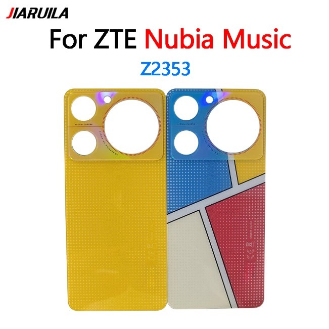 ฝาหลังสําหรับ ZTE Nubia Music Z2353 ฝาหลังแบตเตอรี่ด้านหลังฝาครอบประตูด้านหลัง