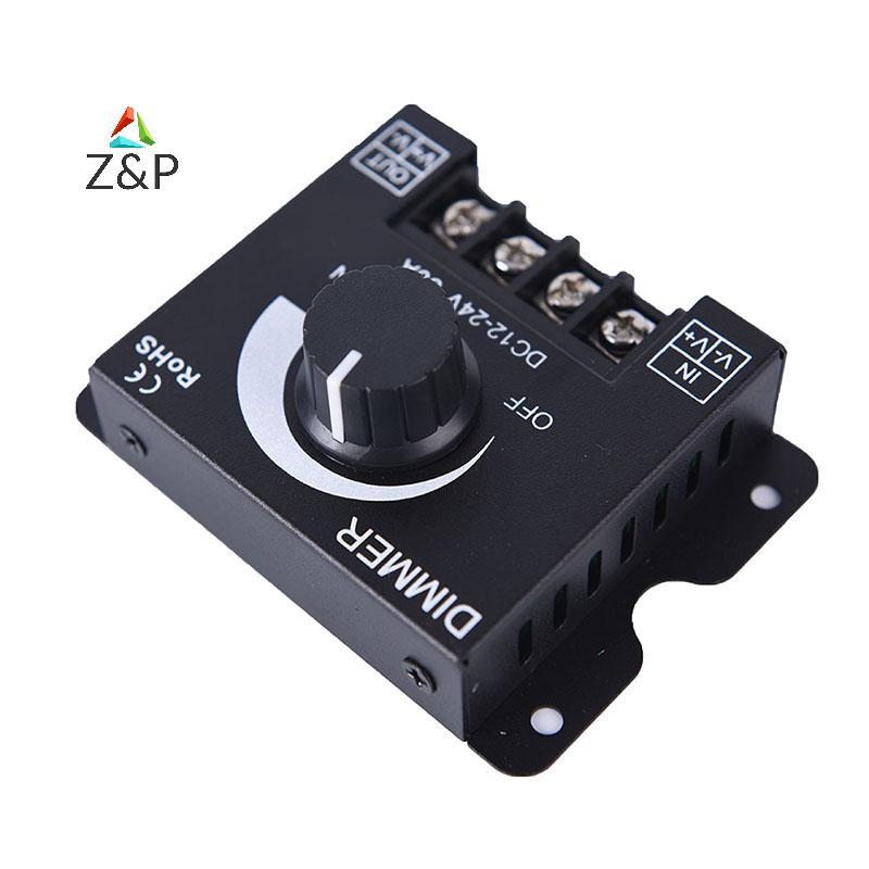 Z&P 1 ชิ้น dc12v/24v 30a led switch dimmer controller สําหรับ led strip สีเดียว COD