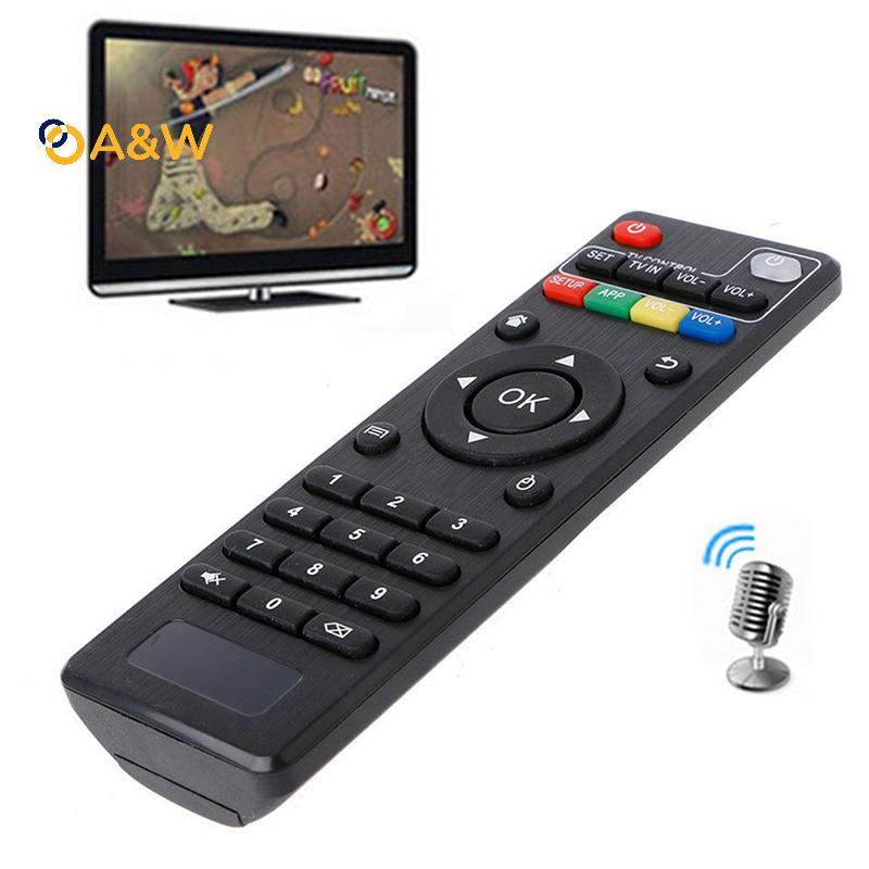 A&W IR รีโมทคอนโทรลสําหรับ Android TV กล่อง MXQ-4K MXQ PRO H96 proT9