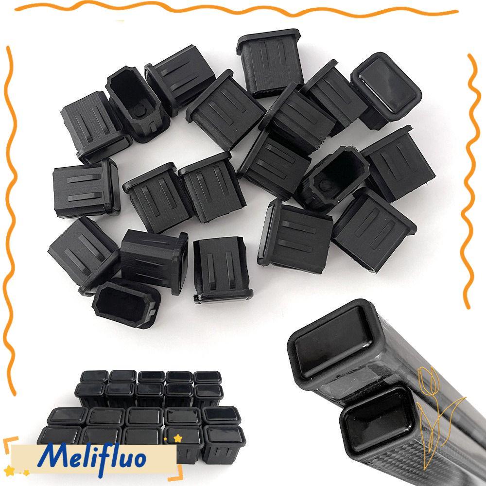 MELIFLUO 10 ชิ้น Hockey Stick End Cap, น้ําหนักเบา Universal Hockey Stick Butt End Caps, ไม่มีเครื่อ