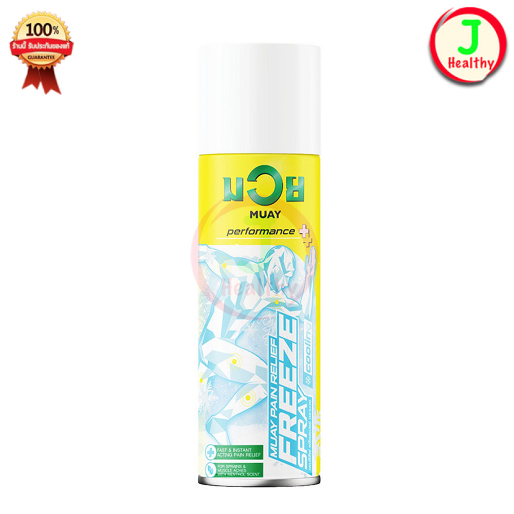 น้ำมันมวย ยาสามัญประจำบ้าน น้ำมันบรรเทาปวดเมื่อย (กระป๋องเล็ก ( สเปรย์ 50 ml ) {J}