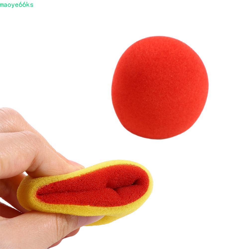 MAOYE เปลี่ยนสีฟองน้ํา Ball Magic Tricks Magic Show Magic อุปกรณ์เสริม Magic Props Magic ฟองน้ํา Bal
