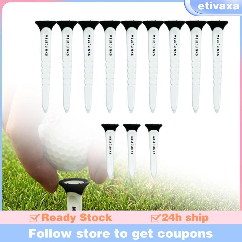 [Etivaxa] 12x Golf Tee Golf Ball Tees Stable และเชื่อถือได้น้ําหนักเบา Golf Mat Tees Golf Ball Holde