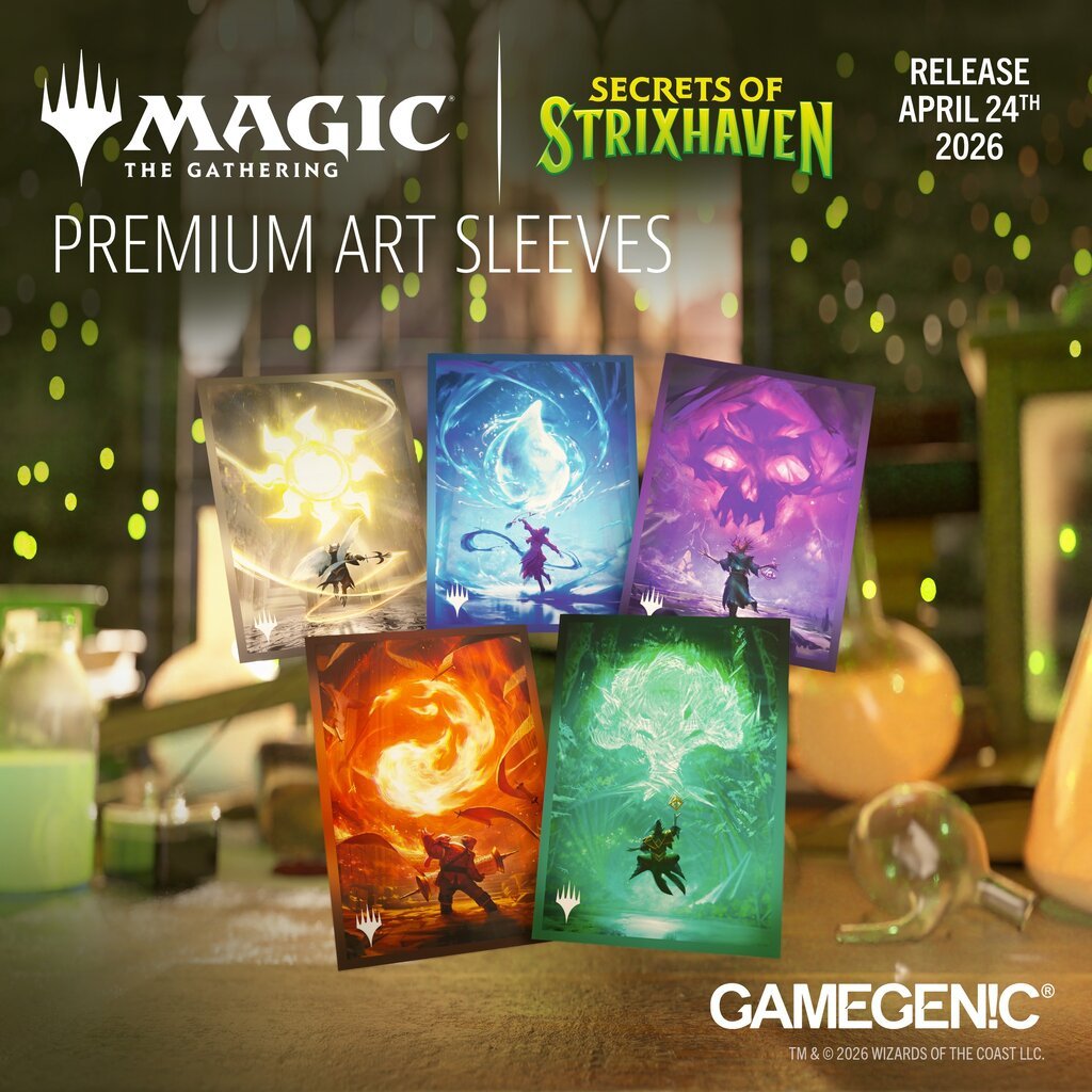Gamegenic - PREMIUM ART SLEEVES ซองใส่การ์ด Magic The Gathering - Strixhaven - MTG