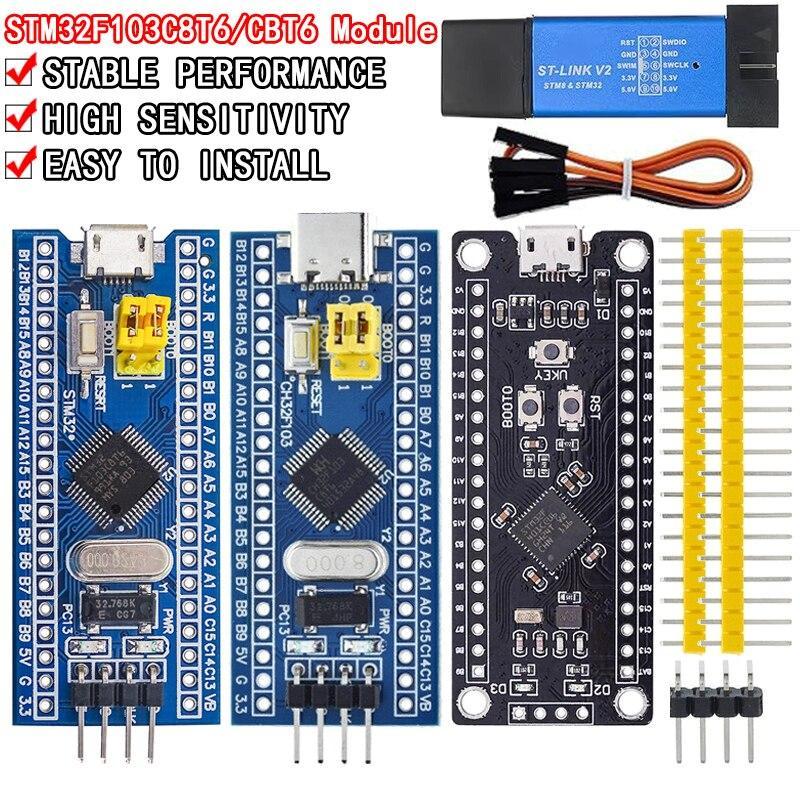 STM32F103C8T6 CH32F103C8T6 ARM STM32 ระบบขั้นต่ํา Development Board STM32F401 STM32F411