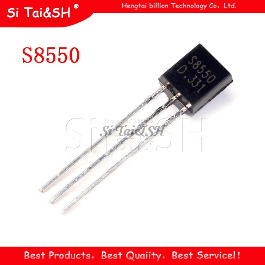 100 ชิ้น S8550 TO92 S8550D TO-92 8550 ทรานซิสเตอร์ (PNP) 0.5A 40V ใหม่และต้นฉบับ