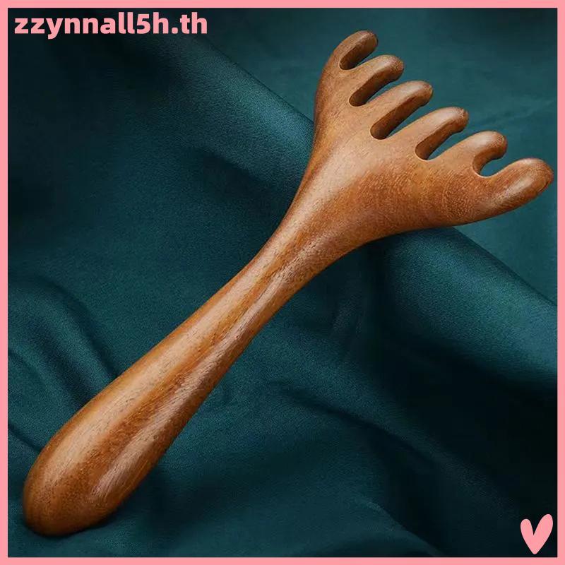 Zzynnall5h 1 ชิ้นเรซิ่น Five-Claw Scalp Massage Gua Sha Tool Ba Scratcher .