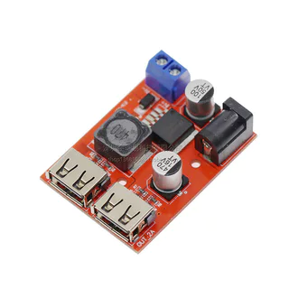 9 V/12 V/24 V/36 V ถึง 5 V Step-down โมดูล DC-DC รถชาร์จพลังงานแสงอาทิตย์ 3A แรงดันไฟฟ้าโมดูล