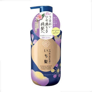 MORITOMO Official - ICHIKAMI Damage Repair & Color Care Conditioner 450 g / ครีมนวดบำรุงเส้นผมหนังศีรษะ ผมสว่าง ชุ่มชื้น