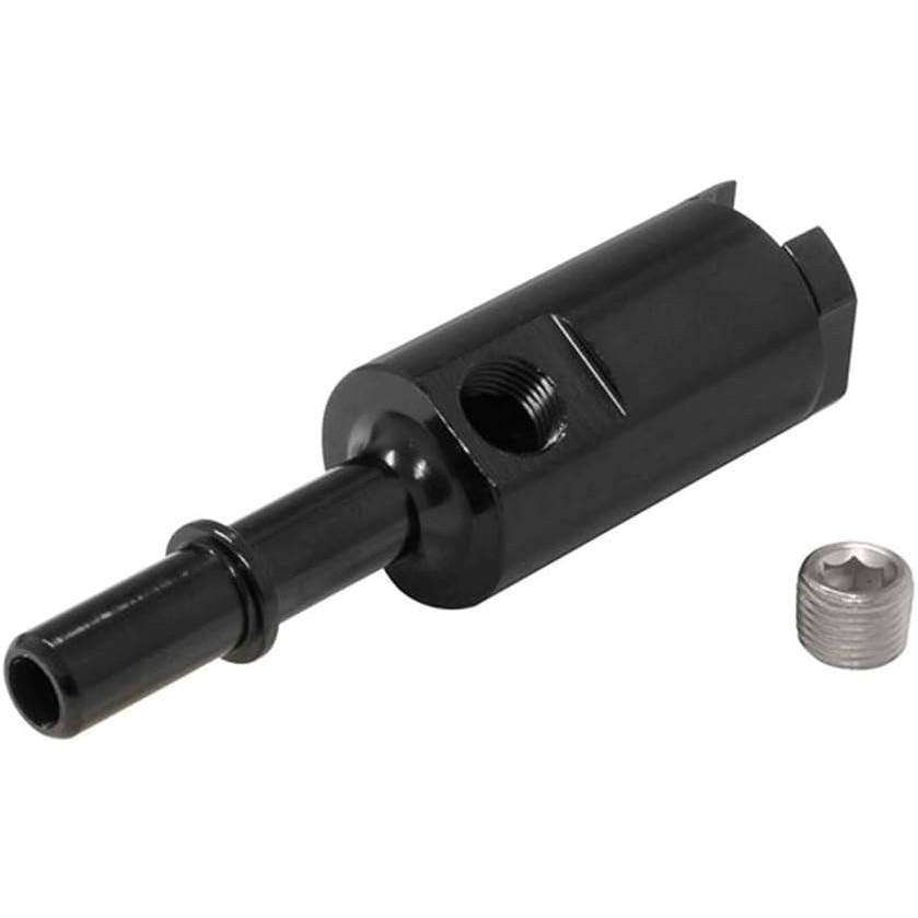 GlowShift 3/8" Quick-Connect EFI Fuel Line อะแดปเตอร์เซ็นเซอร์ความดันเชื้อเพลิงเข้ากันได้กับ Ford Mu