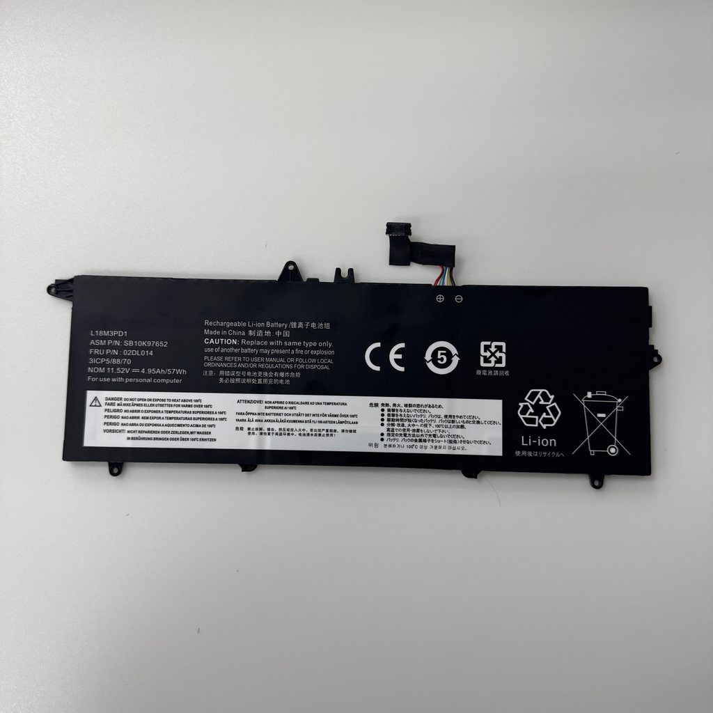 For the new Lenovo T490S T495S L18C3PD2 L18M3PD1 L18L3PD1 battery