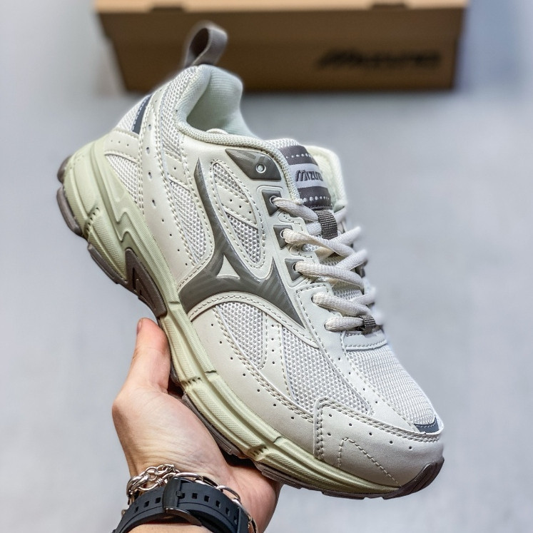 รองเท้าวิ่งกีฬา Mizuno Three-Yuan Speed 2K สไตล์สีเทา Unisex 9VJK