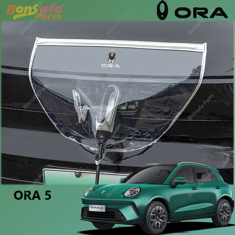 ของแต่ง ORA 5 ชุดแต่ง ฝาครอบกันฝนสำหรับช่องชาร์จ ORA5 สติ๊กเกอร์ชินจังติดรถ