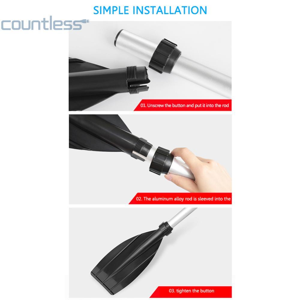 ความแข็งแรงสูง Kayak Canoe เรือ Paddle Blade Leaf Paddles Connector Joint Parts Professional Kayak P