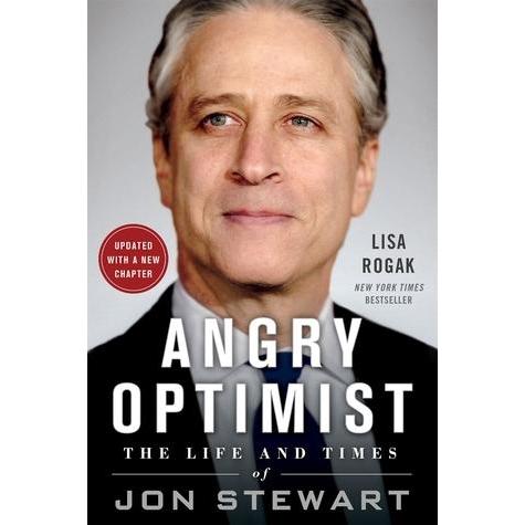 [BnB] USED Angry Optimist: The Life and Times of Jon Stewart โดย Lisa Rogak (มือสอง: ดีมาก)