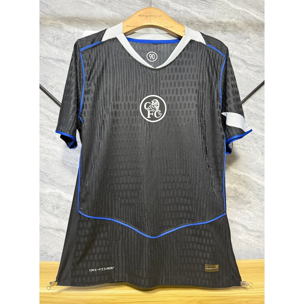 Chelsea 2025/26 Player Issue Mens Chelsea Third Short Sleeves Football Jersey T-Shirt