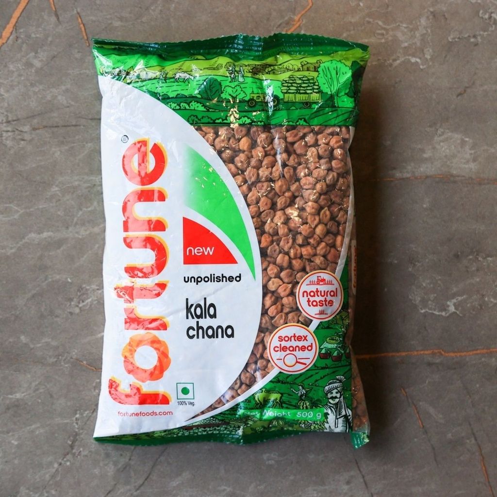 INDIAN FOOD Fortune Kala Biack Chana Dal 印 进口黑三角豆GZB