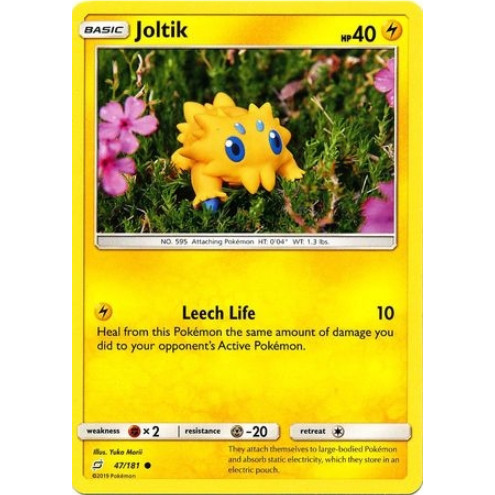 [การ์ดโปเกมอน TCG] Joltik - 47/181 - ทั่วไป