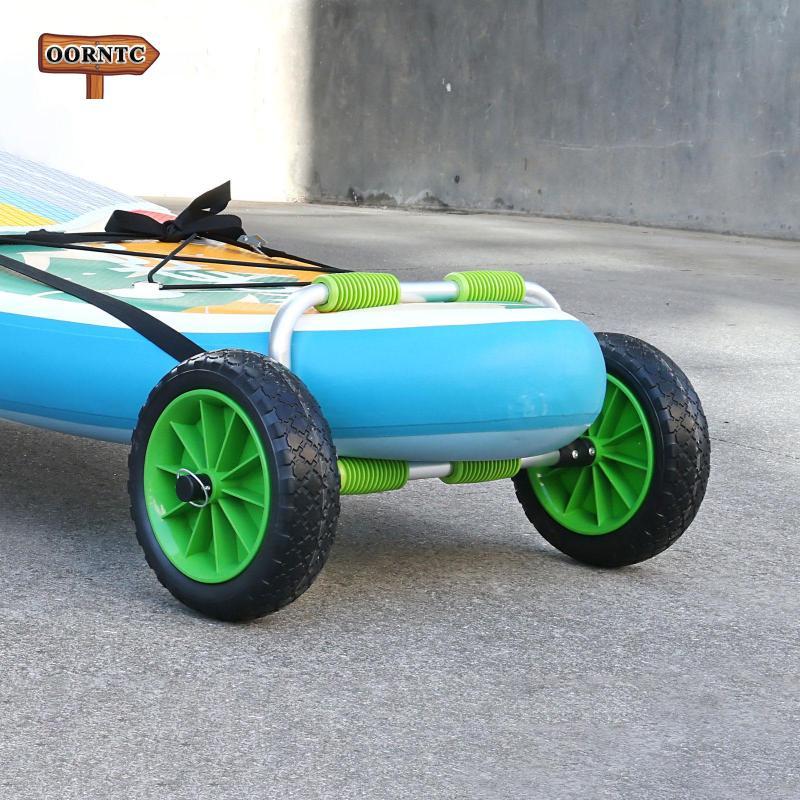 [oorntc] Kayak Cart Premium Professional Canoe Cart สําหรับบอร์ดพายเรือคายัคกลางแจ้ง