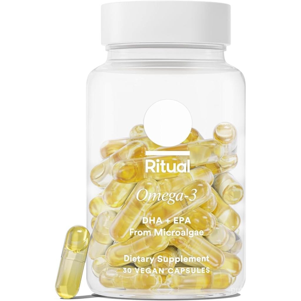 Ritual Omega 3 ScienceBacked Dose of DHA และ EPA Biomailable Omega3 จาก Algae Oil Heart and Eye Heal