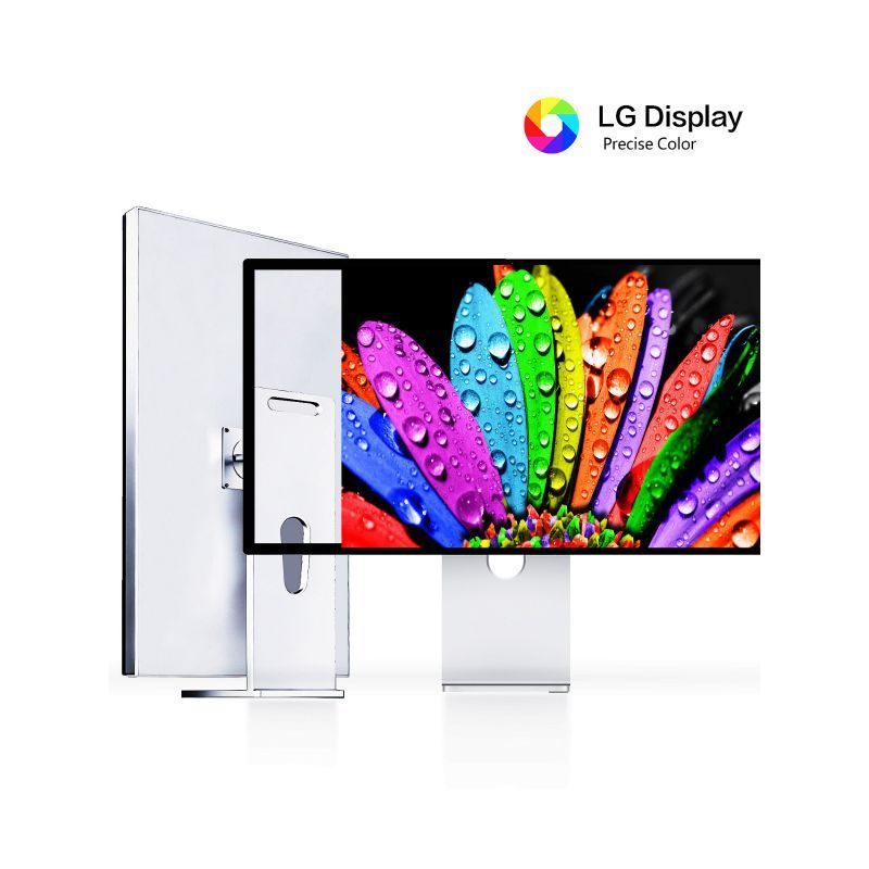 แผง LG จอแสดงผล 4K 27/32 นิ้ว Designer Professional หน้าจอ Mac แล็ปท็อปการหมุนยกภายนอก