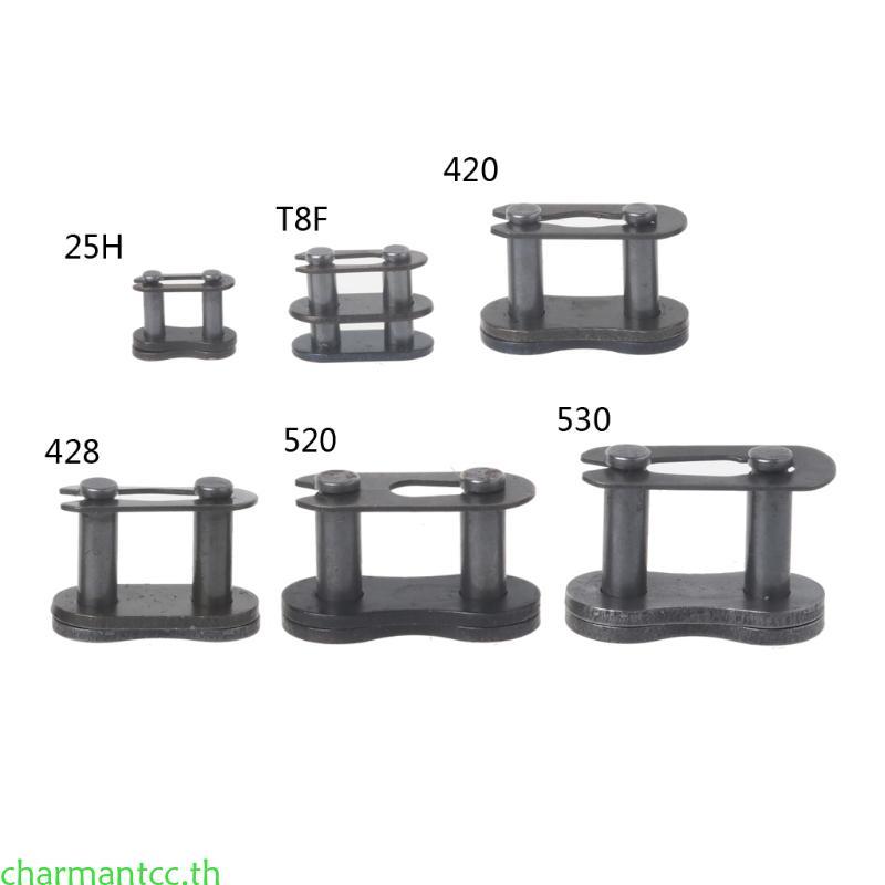 Charmantcc 25H T8F 420 428 520 530 Chain Master Link สําหรับ Dirt Pit ATV Quad รถจักรยานยนต์