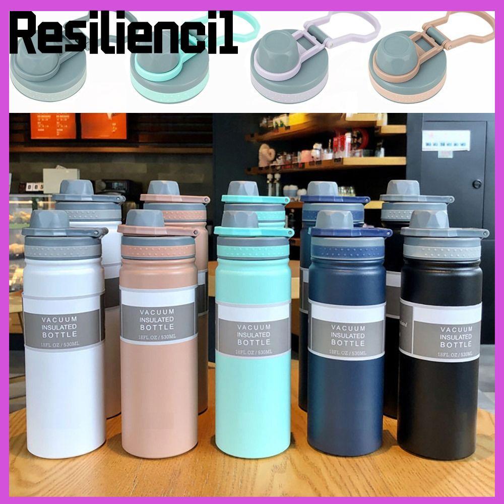 RESILIENCI1 1 ชิ้นถ้วยหมวก, TS-8706B/TS-8709B 530ml/750ml ขวด, Universal PVC พร้อมซีลแหวน Splash Pro