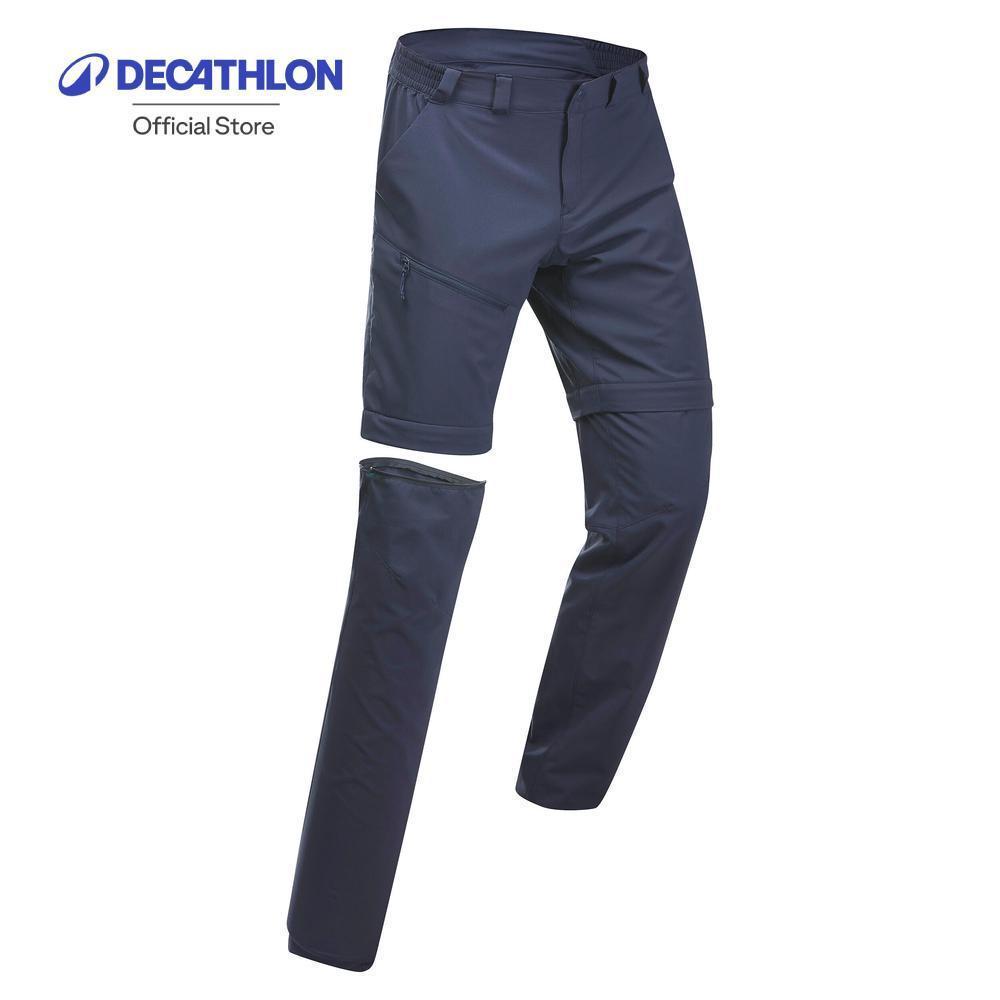 Decathlon Men’S Modular Hiking Trousers Mh150 กางเกงเดินป่าผู้ชายถอดขาได้ รุ่น Mh150 - Navy
