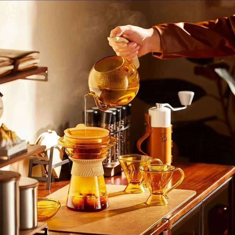 บ.หูเป่ย์พริกเทคโนโลยี บ., จํากัด Corning Hand-Brewed Coffee Set visions Glass Hand-Brewed Coffee Ma