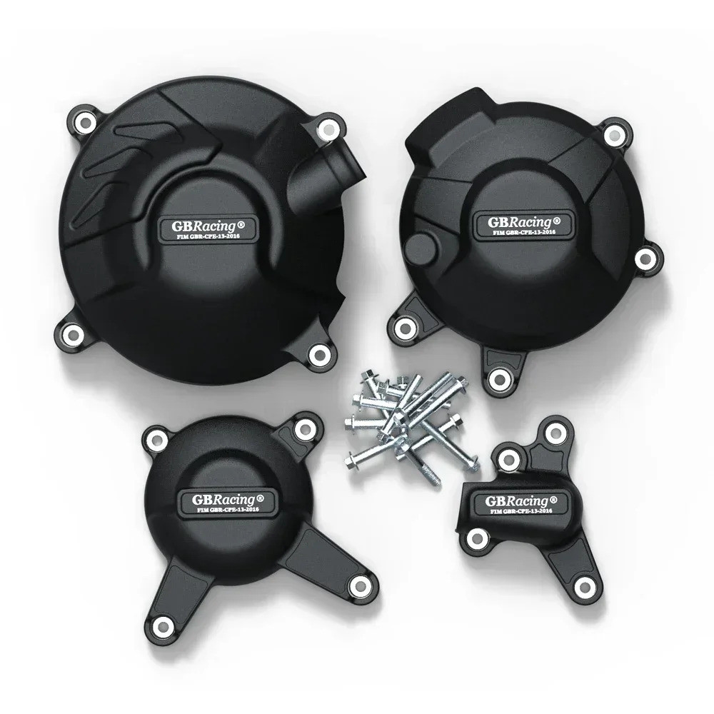 ฝาครอบรถจักรยานยนต์สําหรับ YAMAHA MT09 FZ09 Tracer 900 SXR900 2014-2020 ฝาครอบเครื่องยนต์ป้องกัน