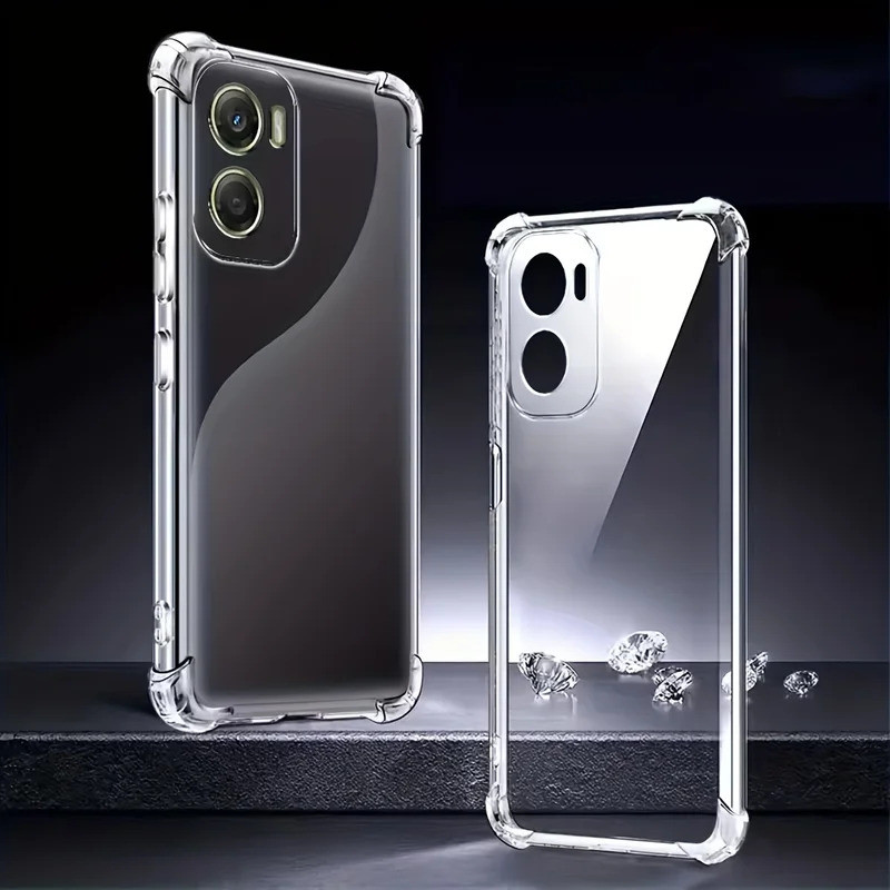 สําหรับ Moto G06 Soft Clear ป้องกันสําหรับ Motorola Moto G06 4G ใหม่ฝาครอบโทรศัพท์โปร่งใสสําหรับ G06