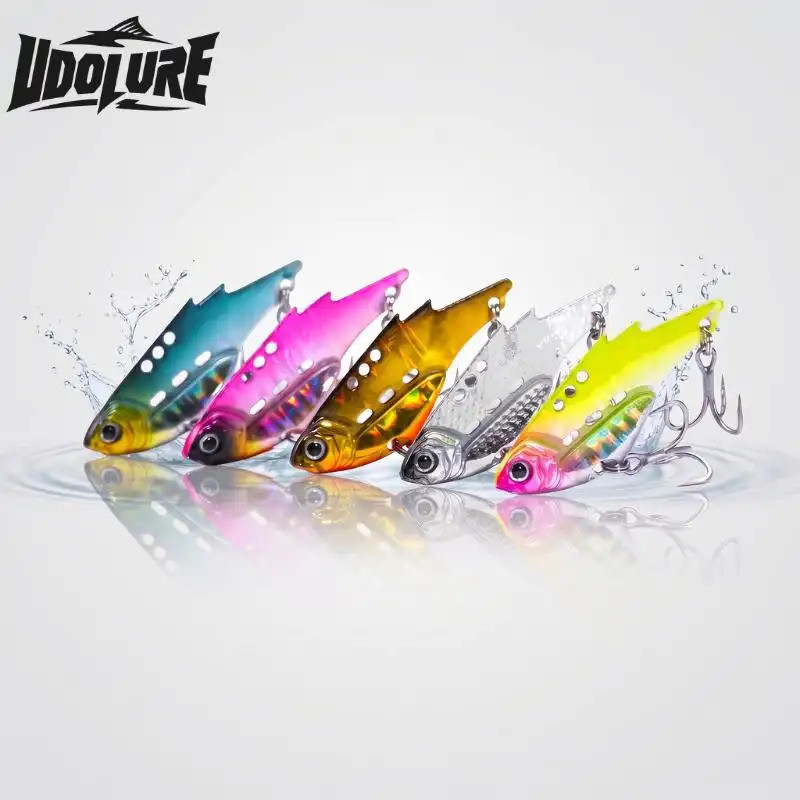 ล่อโลหะ Udolure 1 ชิ้น 3.5 g, 5 g, 7 g, 10 g, ตา 3 มิติ, ช้อนสปินเนอร์ที่สมดุล