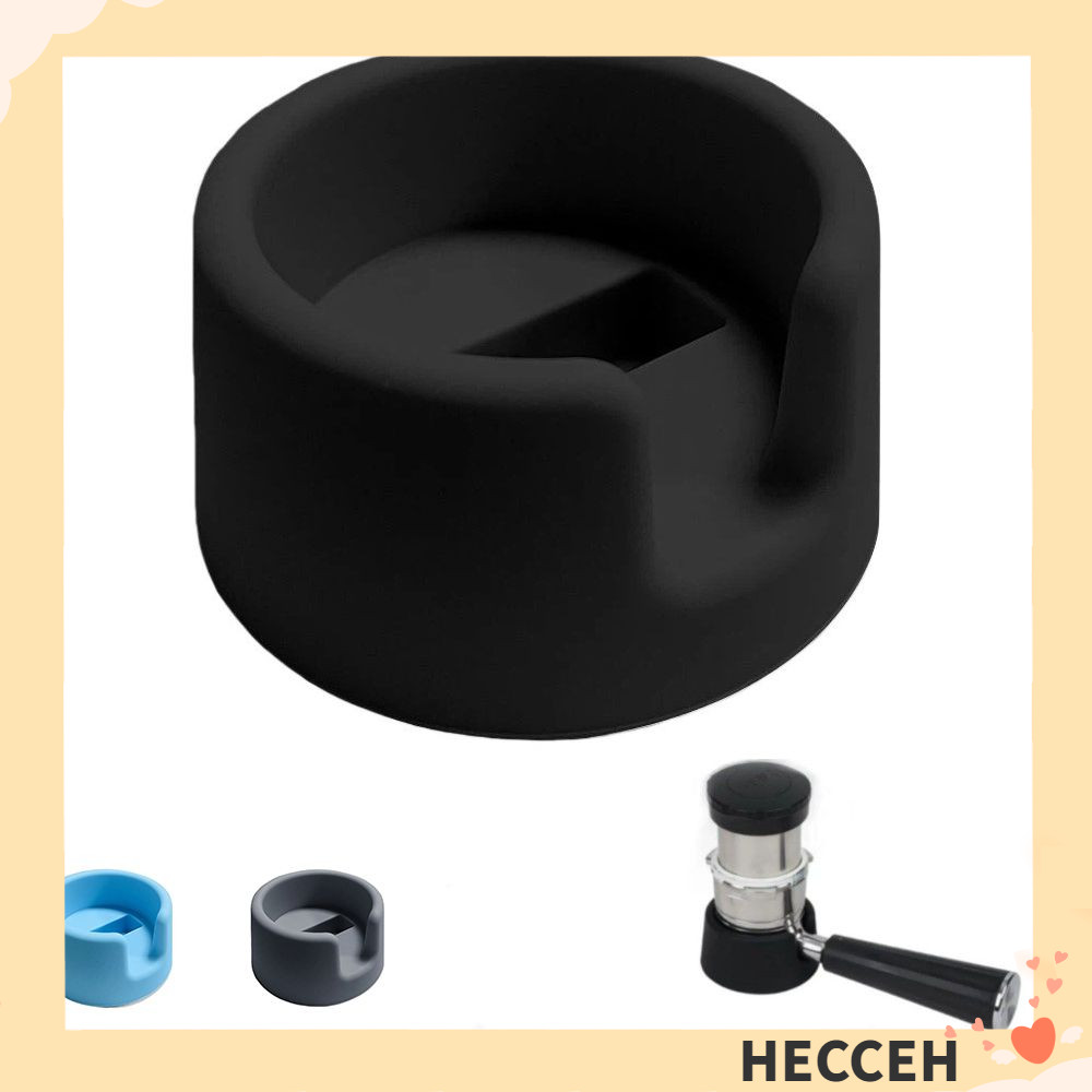 HECCEH ที่วางแทมเปอร์กาแฟ, ฐานกดกาแฟทนความร้อนซิลิโคน, ทนทาน Enhanced Tamping Stability Anti-Slip Tamper Mat ชงกาแฟ
