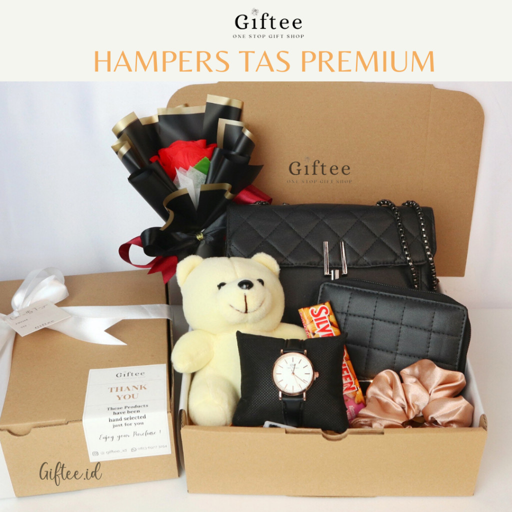 SAEL ZARA HAMPERS GIRLS BIRTHDAY GIFT กระเป๋าสะพายข้างผู้หญิง ของขวัญนาฬิกา
