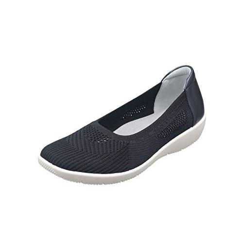 "Pansy 4304 Women's 3E Knit Slip-On Sneakers - Lightweight and Comfortable"