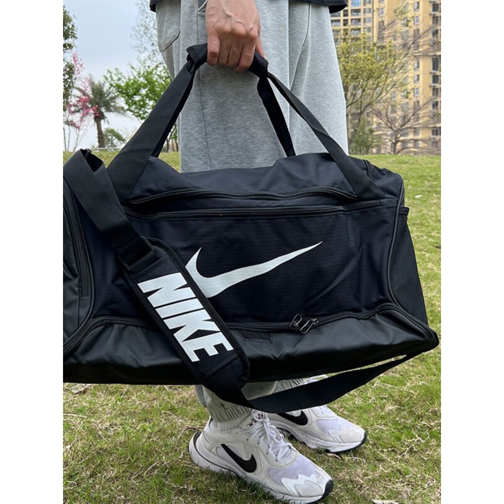 Nike Gym Bag Men Women Sports Bag Large Capacity Basketball Bag Crossbody Shoulder Bag Sports Gym Eq