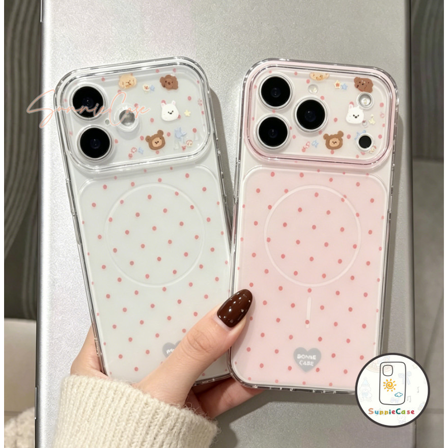 เคสไอโฟน15 สำหรับ IPhone 12 1 3 14 15 16 17 Pro 15 16 Plus 16 17 12 13 11 14 Pro Max วัสดุทนต่อการตกเหนือกว่าและโปร่งใส