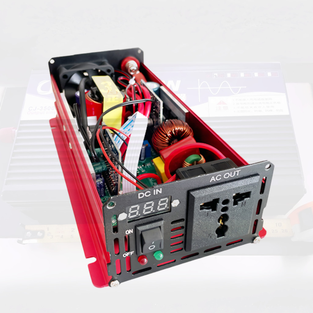6000W อินเวอร์เตอร์ 12/24V แก้ไฟตก ด่วน 24ชม
