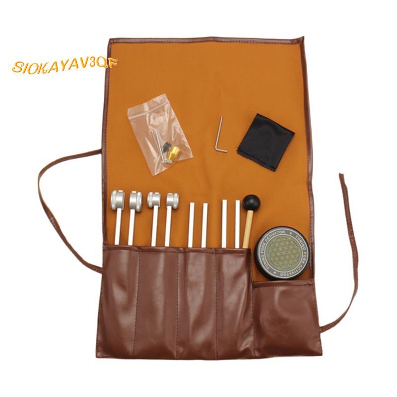 ชุดส้อมสําหรับจักรสําหรับ Healing, Sound Therapy- 4 Pack 128Hz, 256Hz, 512Hz, 528Hz, ส้อมปรับแต่งสํา