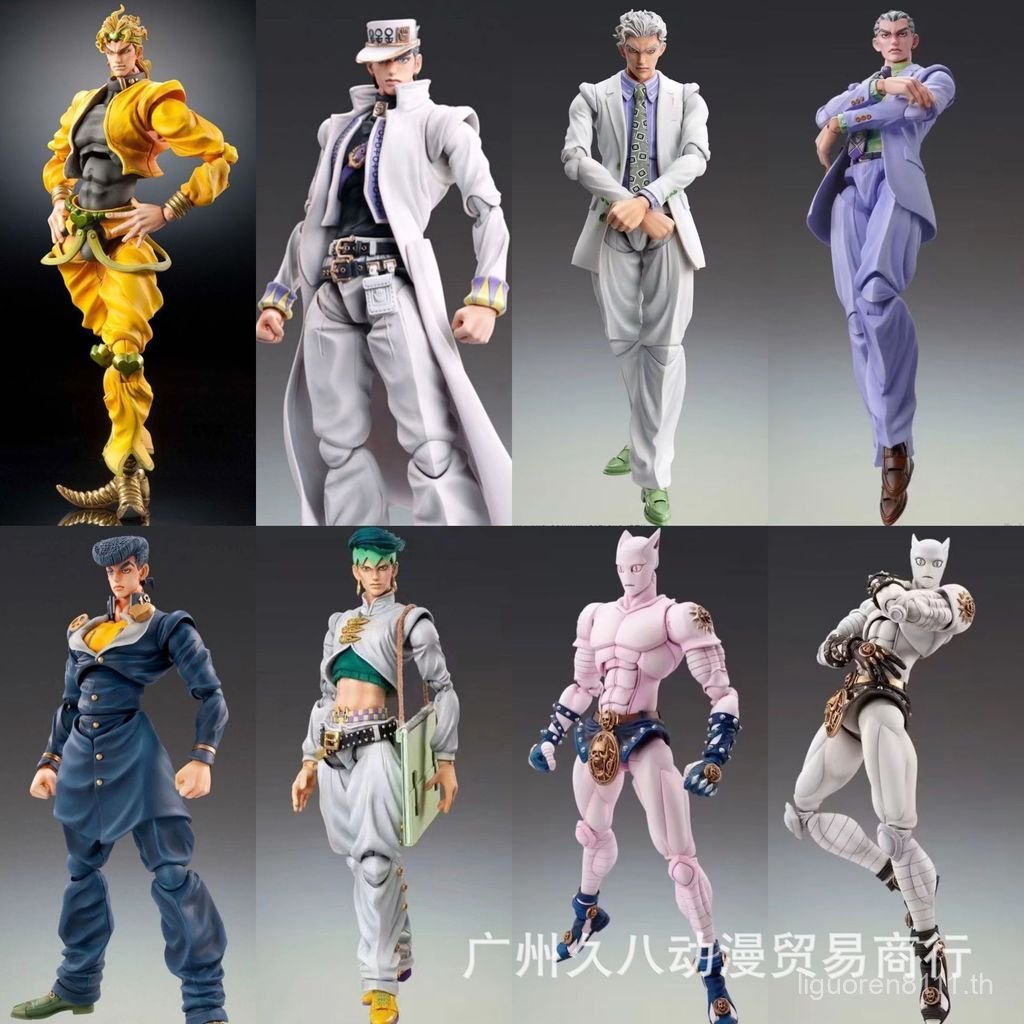 โมเดลของ JOJO ผจญภัยที่แปลกประหลาดแถบเปล่าที่สามารถเคลื่อนย้ายได้หรูหราเป็นพิเศษ Seitao ฟิกเกอร์คิระเพชรที่ทําลายไม่ได้