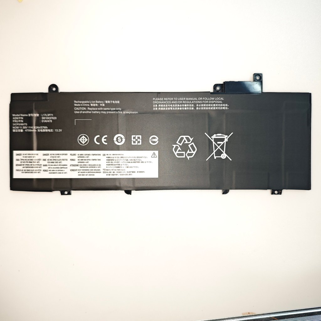 New Lenovo ThinkPad T480S SB10K97620 01AV478 L17L3P71 Laptop Battery