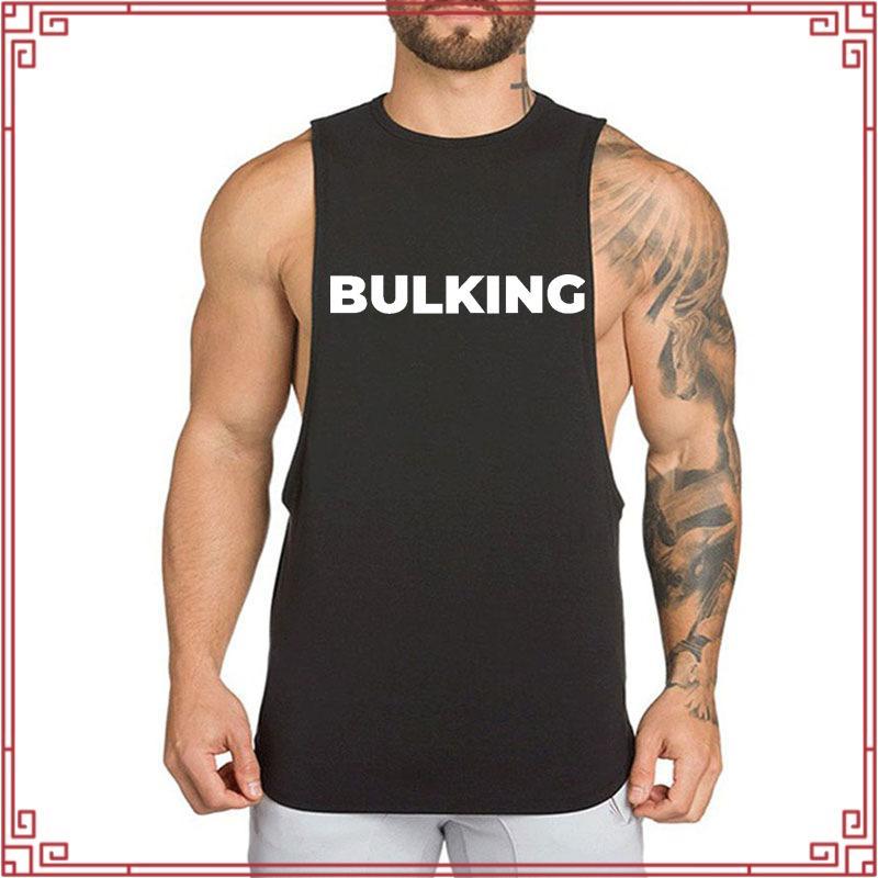 KEEP SHOWING UP เสื้อกล้ามแขนกุดผู้ชายออกกำลังกาย Men Tank Top แบรนด์Gain365