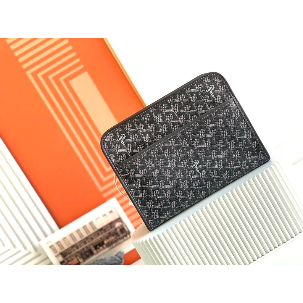 กระเป๋าคลัช Goyard ขนาดใหญ่พกพาสะดวก เหมาะสำหรับทั้งผู้ชายและผู้หญิง