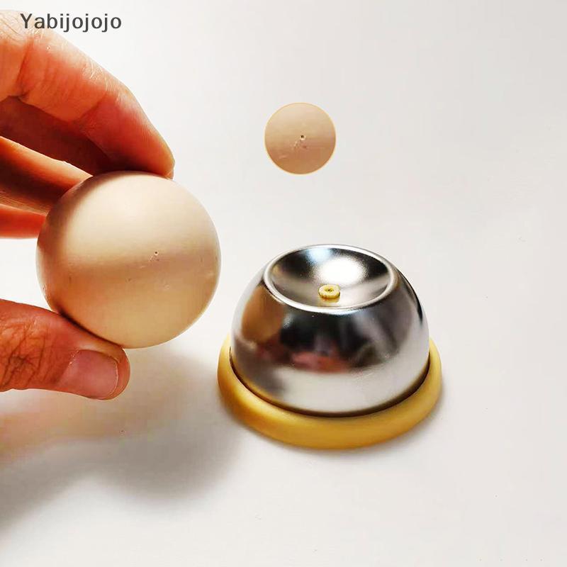 Yabijojojo Egg Piercerer สําหรับไข่ต้ม Easy Clean อุปกรณ์ครัวสําหรับ Home Chefs ใหม่