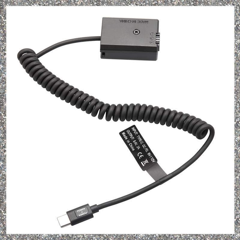 [feidan33.ph] Dummy Battery PD Type-C Coupler Dummy Battery เปลี่ยน NP-FW50 ZV-E10 A7 A7R/S/M A7II A
