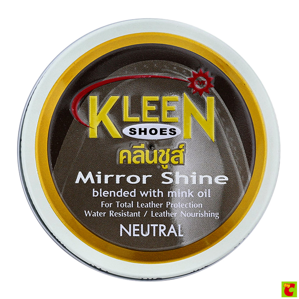 Kleen Shoes شمع أحذية Mirror Shine — شفاف 60 مل