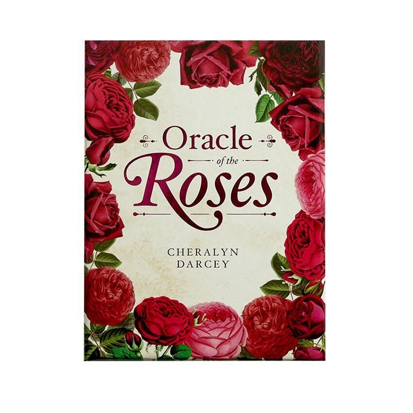 จัดส่งฟรี Oracle of The Roses Rose Oracle Card เกมกระดานภาษาอังกฤษ Love Problem Card
