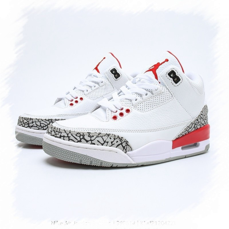 รองเท้าบาสเก็ตบอล Air Jordan 3 Retro og AJ3 สําหรับผู้ชายและผู้หญิง