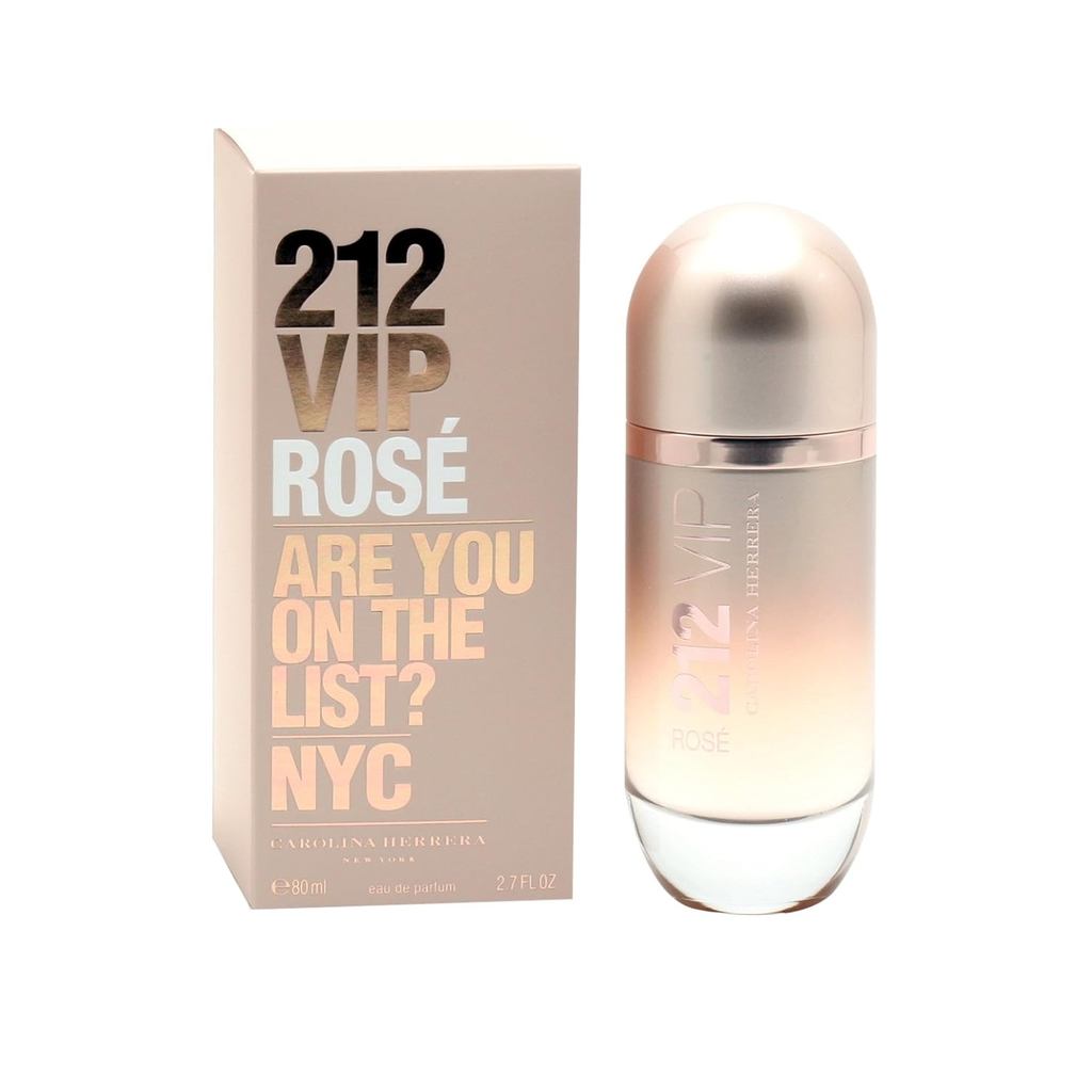Carolina Herrera 212 Vip Rose Edp Spray 2.7 Oz