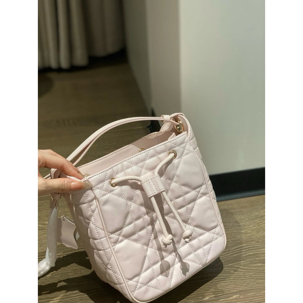[Littlechaoers Choice] Dior Bucket Bag caro dior Bucket Bag dior New Style jisoo Same Style Dior dd2